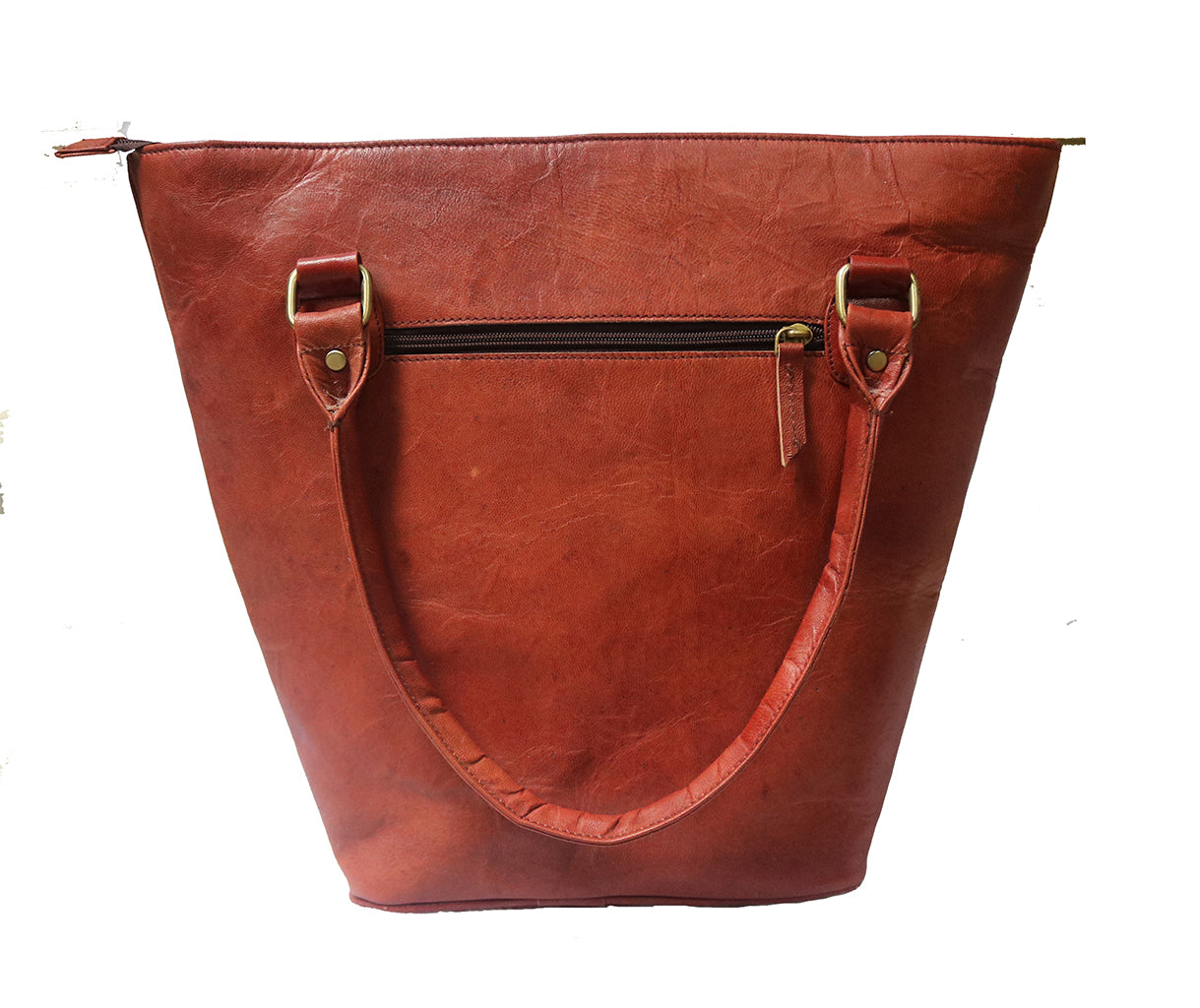 Combo Of 2 , Leather Laptop Briefcase And Leather Tote Bag .