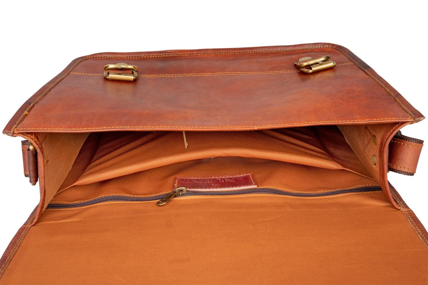 Combo Of 2 ,Leather Crossbody bag with Black Laptop bag.