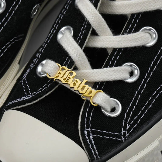 TagMyStep™ – Personalized Sneaker Lace Buckle (1 Pair) - Which Mark
