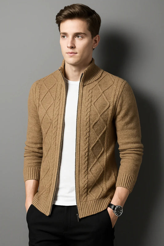 NordZip™ – Half-Turtleneck Zipper Jacket for Men - Which Mark