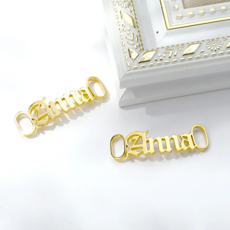 TagMyStep™ – Personalized Sneaker Lace Buckle (1 Pair) - Which Mark