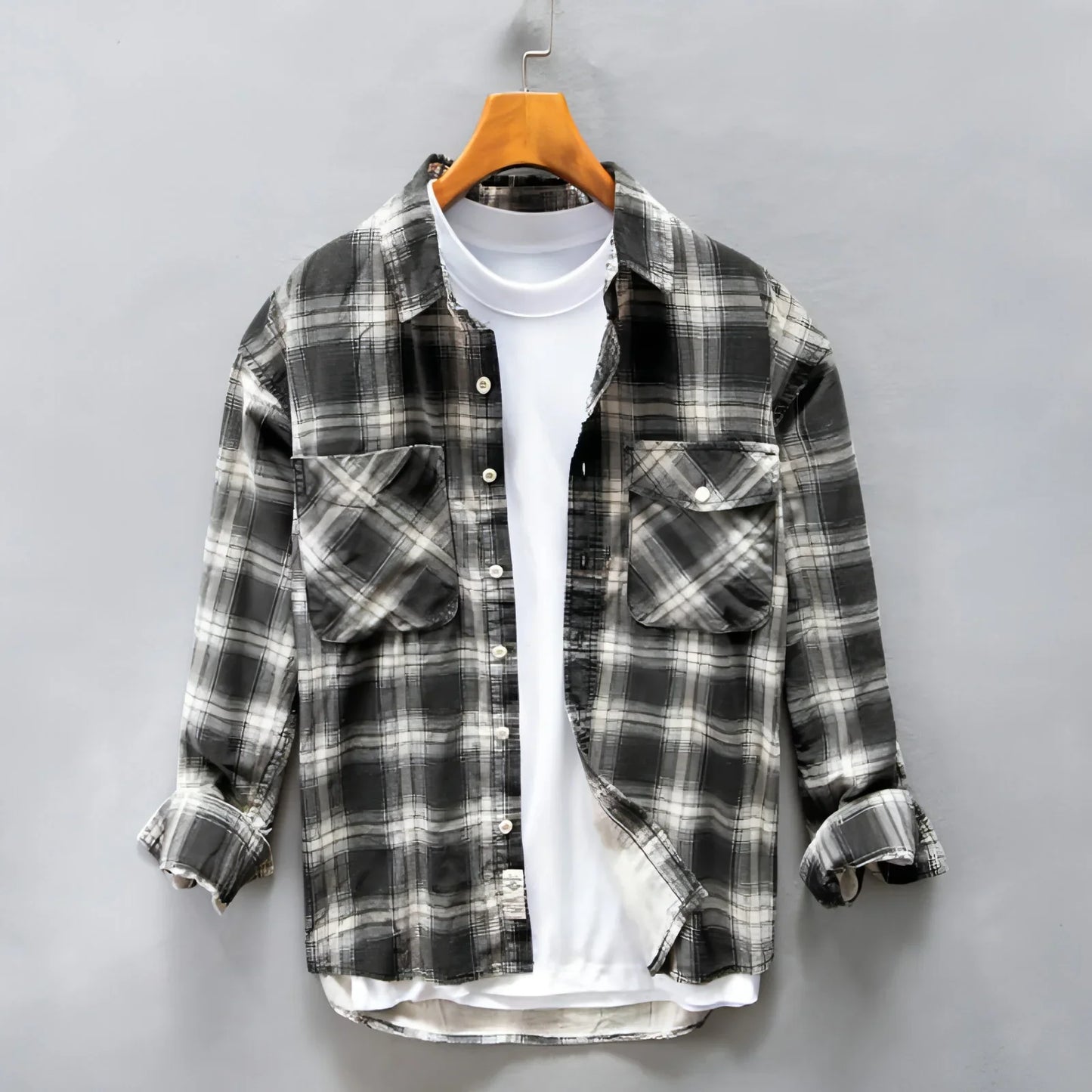PlaidCraft™ – Pure Cotton Check Shirt for Men - Which Mark