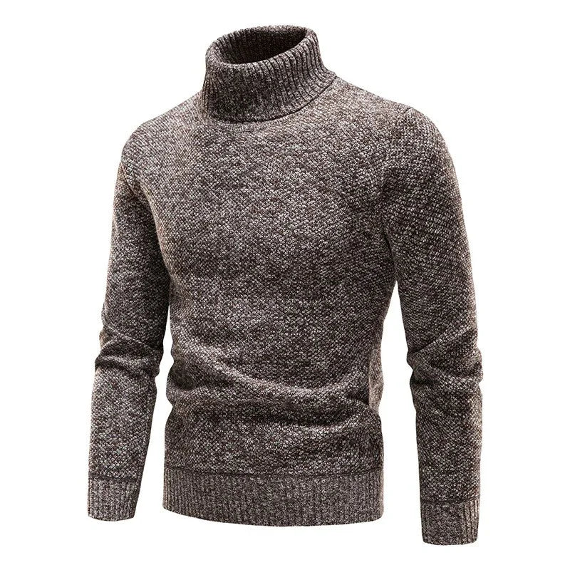 CoreLayer™ – Men’s Outer Turtleneck Knit Sweater - Which Mark
