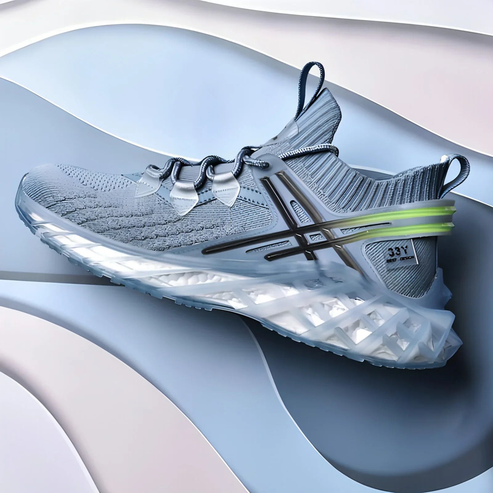 Men Fashion Running Shoes Breathable Leisure - Which Mark