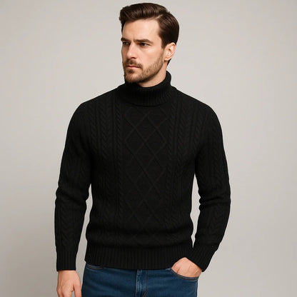 UrbanLayer™ – Solid Knit Crewneck for Men - Which Mark