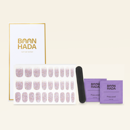 Korean Gel Nail Strips Nail decals All-In-One Kits - Which Mark