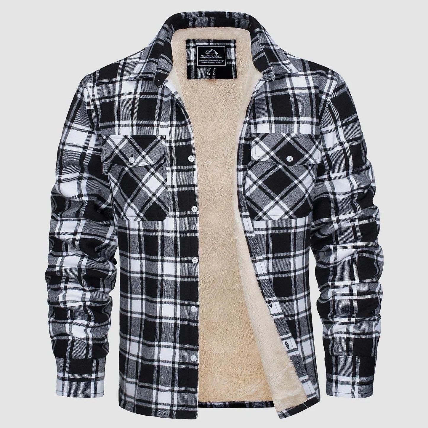 NordTrail™ – Fleece-Lined Lumberjack Shirt Jacket - Which Mark