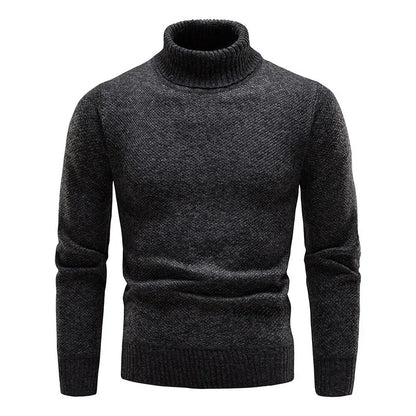 CoreLayer™ – Men’s Outer Turtleneck Knit Sweater - Which Mark