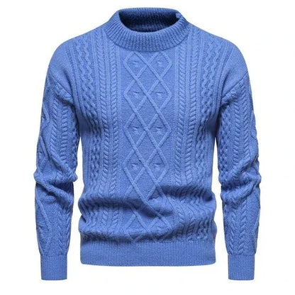 UrbanLayer™ – Solid Knit Crewneck for Men - Which Mark