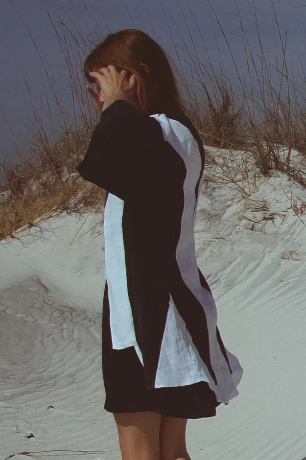 ALUDRA KIMONO IN NIGHT - Which Mark