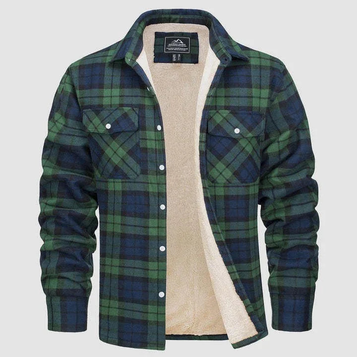 NordTrail™ – Fleece-Lined Lumberjack Shirt Jacket - Which Mark