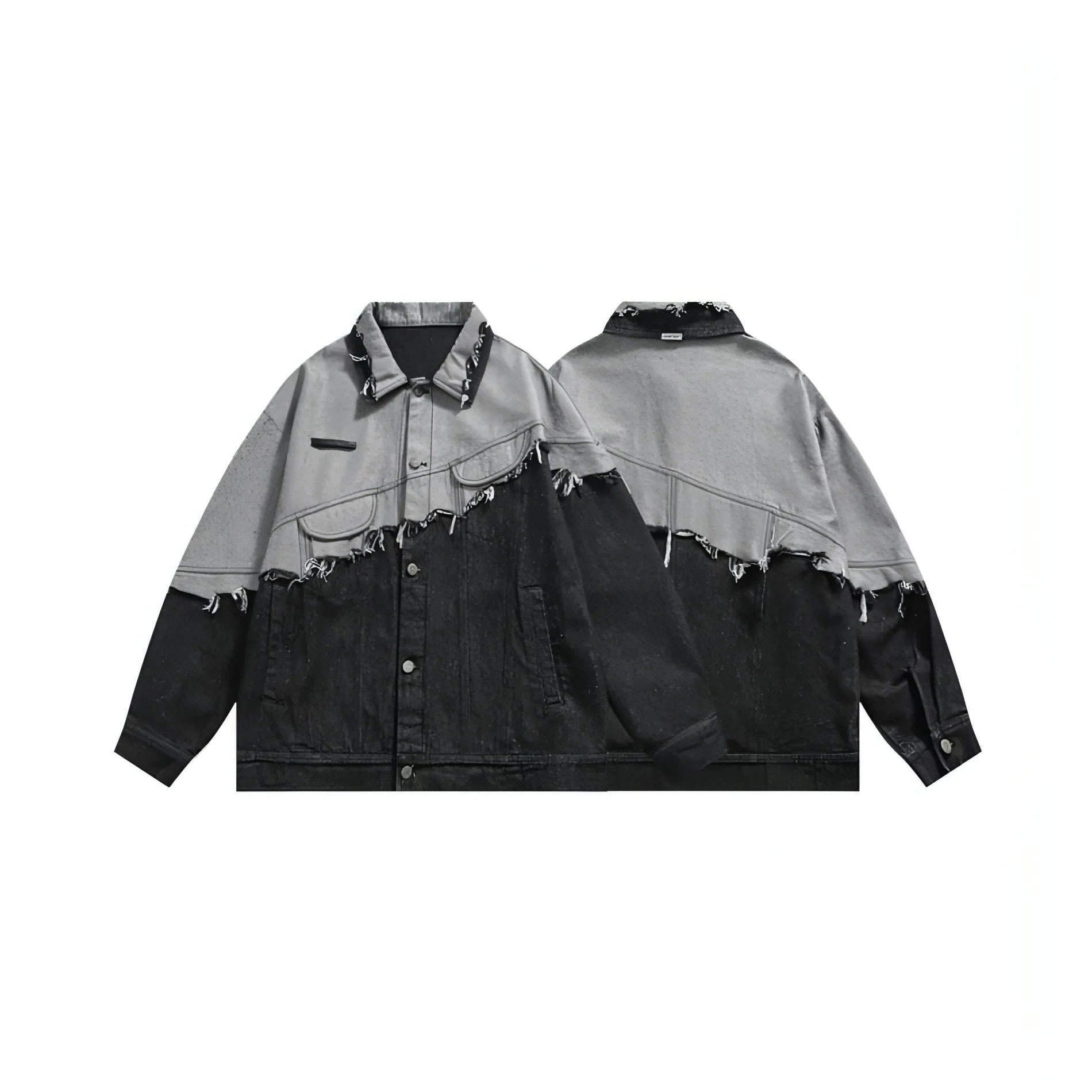 Lapel Denim Jacket For Men And Women - Which Mark