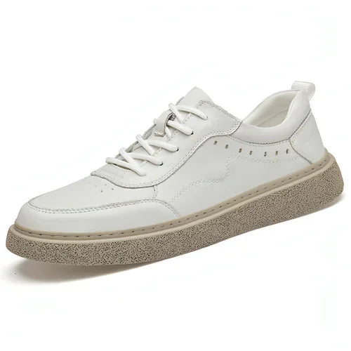White Shoes Student Low Top Sneaker - Which Mark