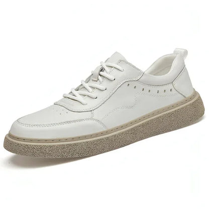 White Shoes Student Low Top Sneaker - Which Mark