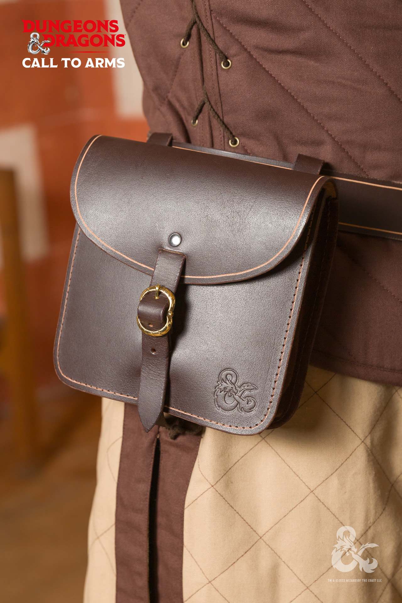 Dungeons & Dragons Belt Bag Brown - Which Mark