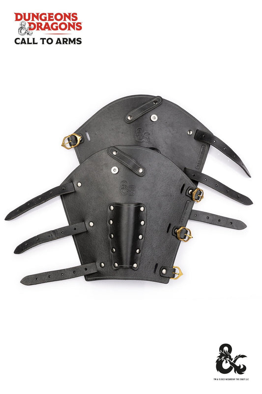Dungeons & Dragons Rogue Leather Bracers Black - Which Mark