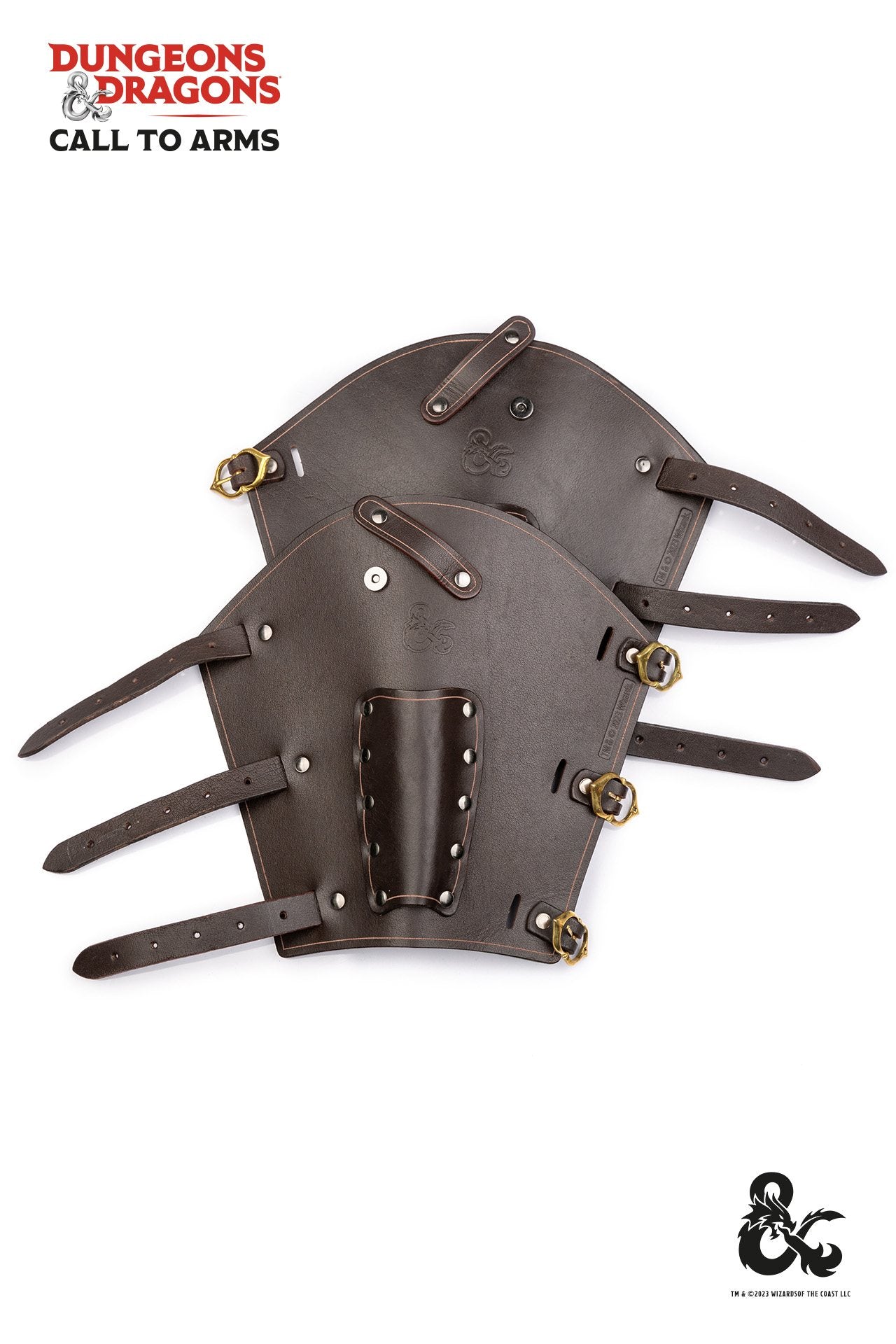 Dungeons & Dragons Rogue Leather Bracers Brown - Which Mark