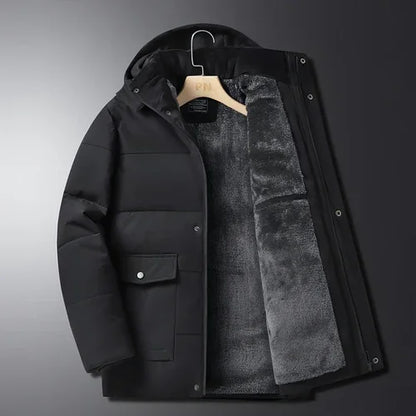 Winter Popular Middle-aged And Elderly Cotton Down Jacket Men - Which Mark