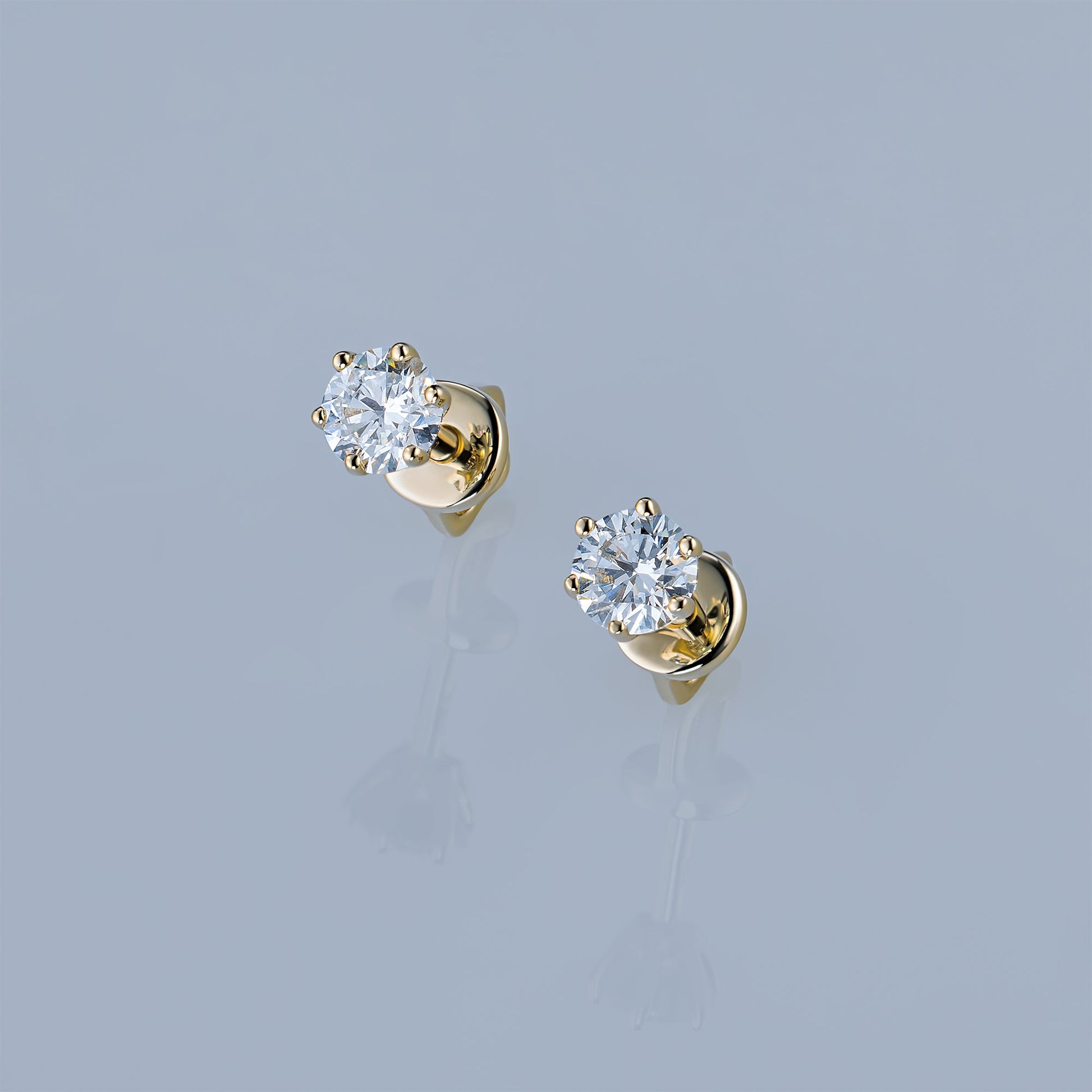 14K Yellow Gold Earring Studs - Which Mark