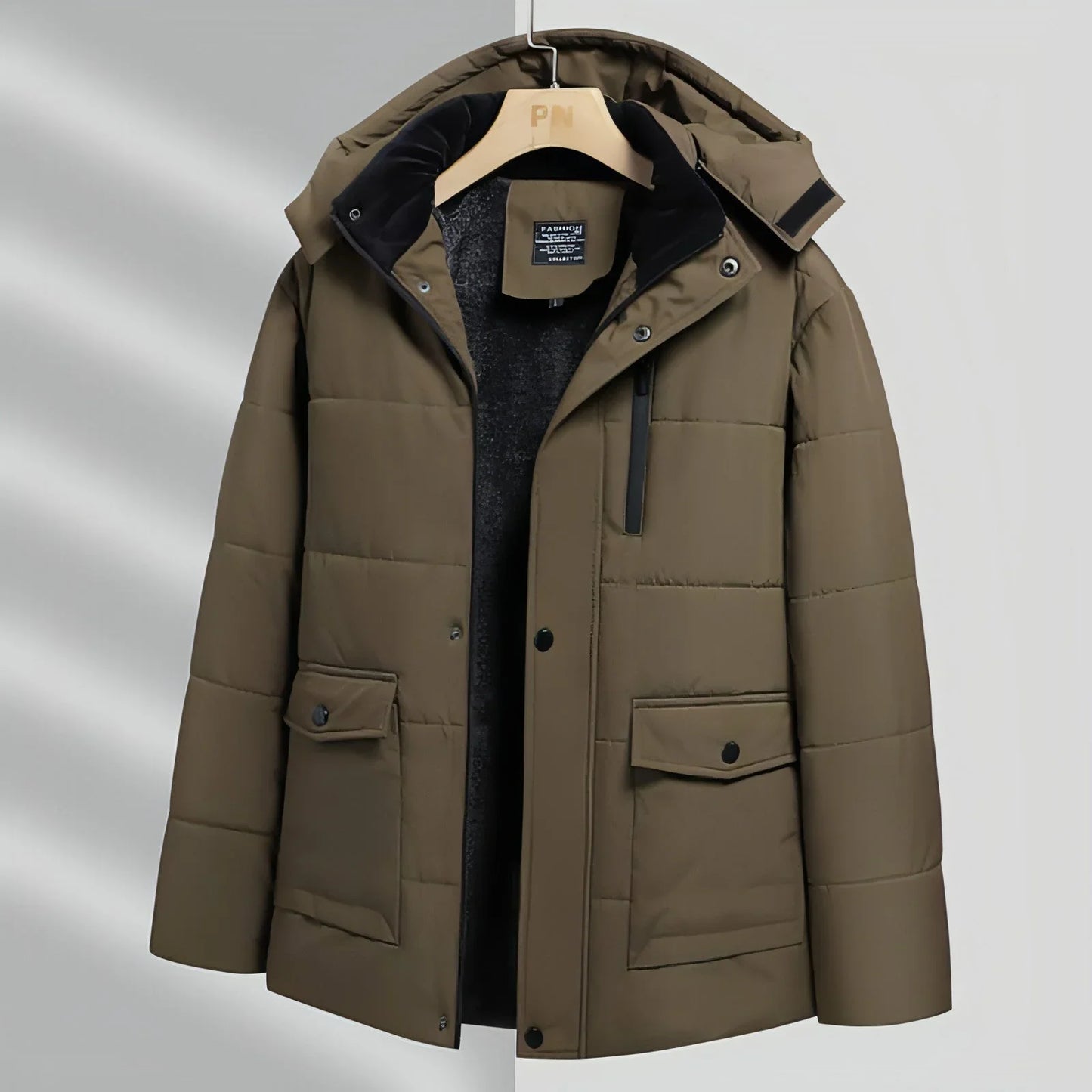 Winter Popular Middle-aged And Elderly Cotton Down Jacket Men - Which Mark