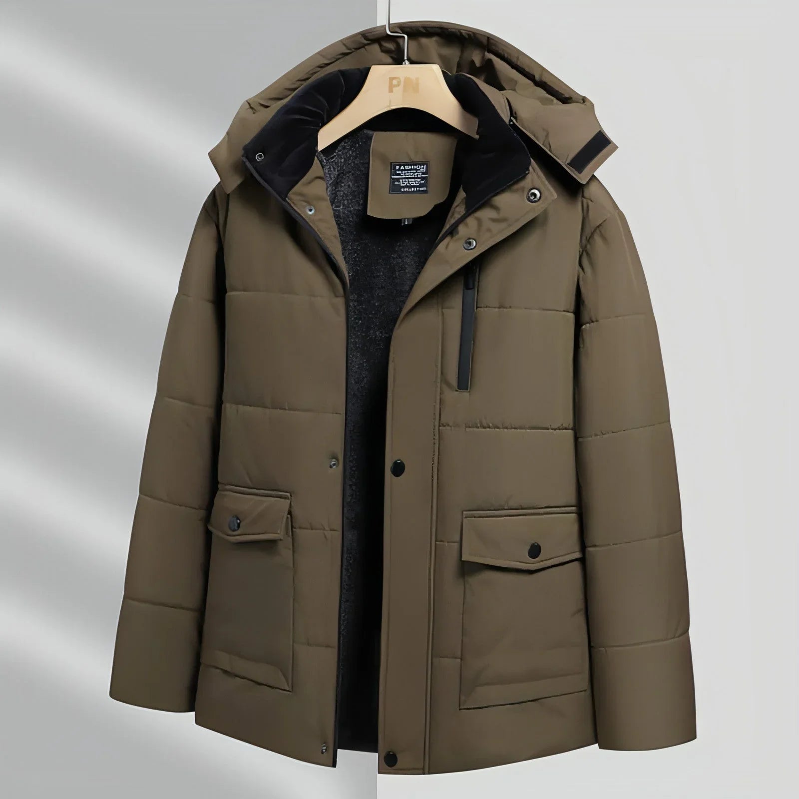 Winter Popular Middle-aged And Elderly Cotton Down Jacket Men - Which Mark