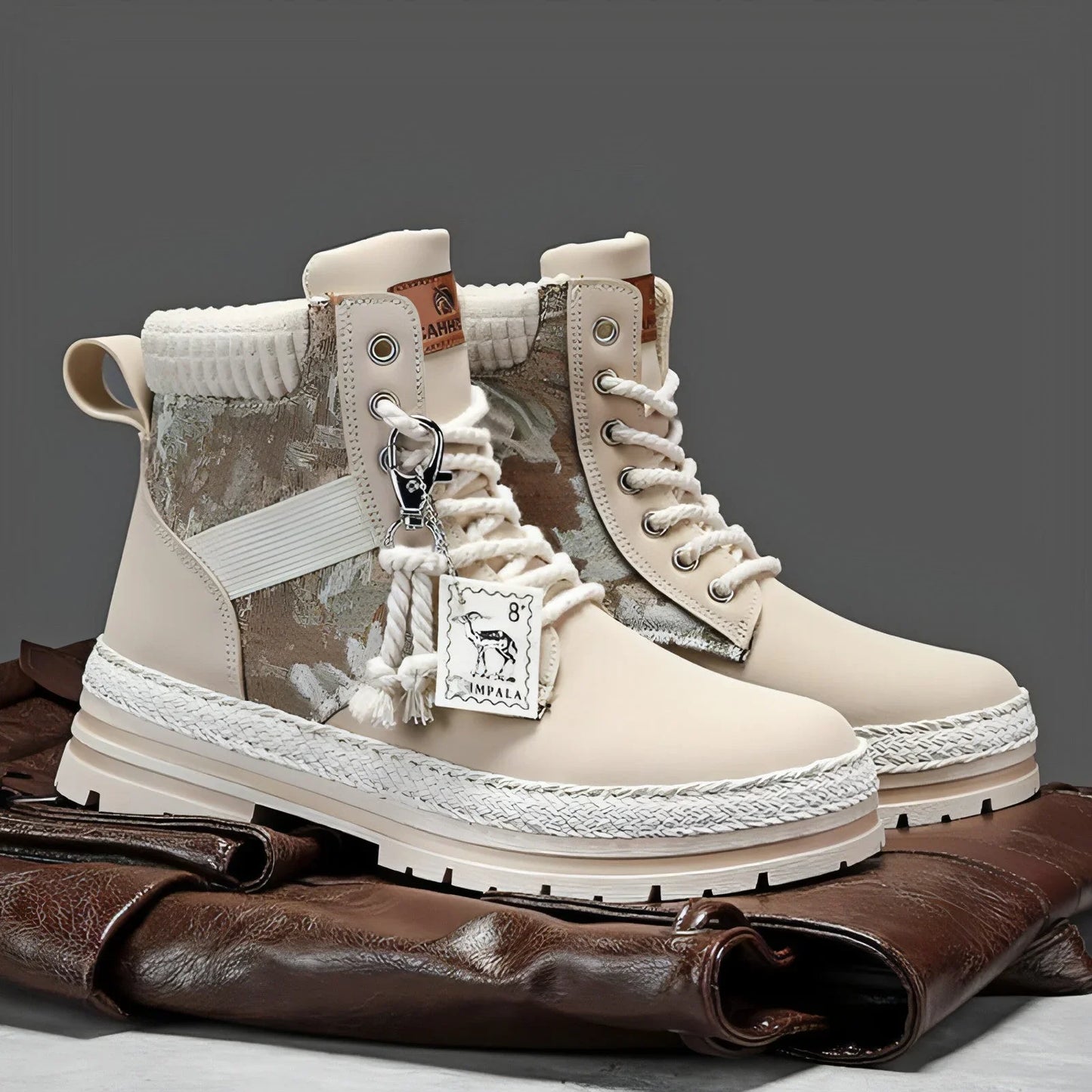Autumn And Winter High-top Designer Comfy Shoes Men - Which Mark