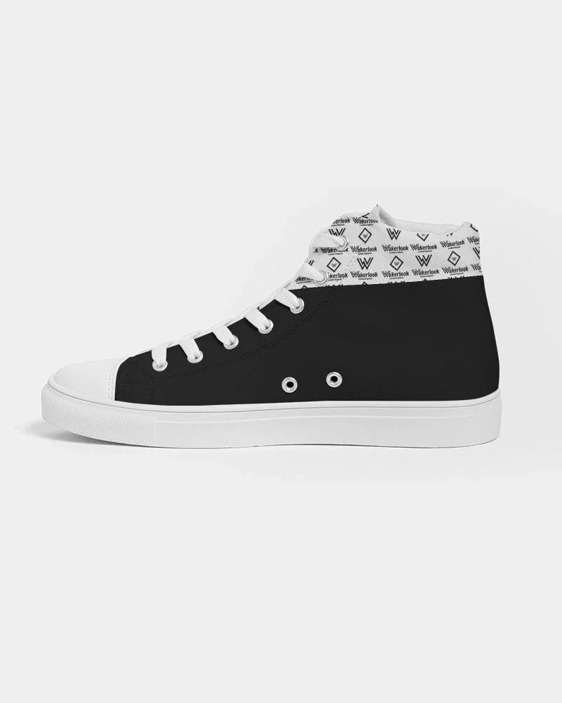Classic Wakerlook Men's Hightop Canvas Shoe - Which Mark