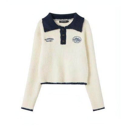 Pure Desire College Style Soft Waxy New Sweater Ins Simple Women - Which Mark