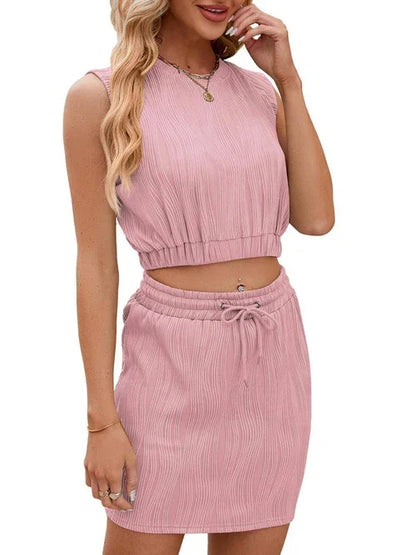 Wave Pattern Design Suit Women Set - Which Mark
