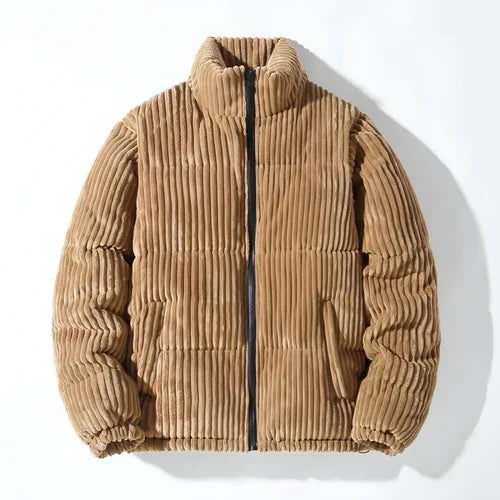 Corduroy Padded Jacket Men Winter Thickening - Which Mark