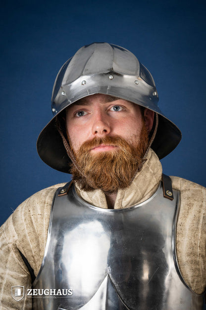 Burgundian Kettle Hat 1,6mm Polished - Which Mark