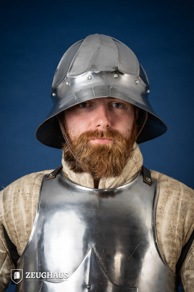 Burgundian Kettle Hat 1,6mm Polished - Which Mark