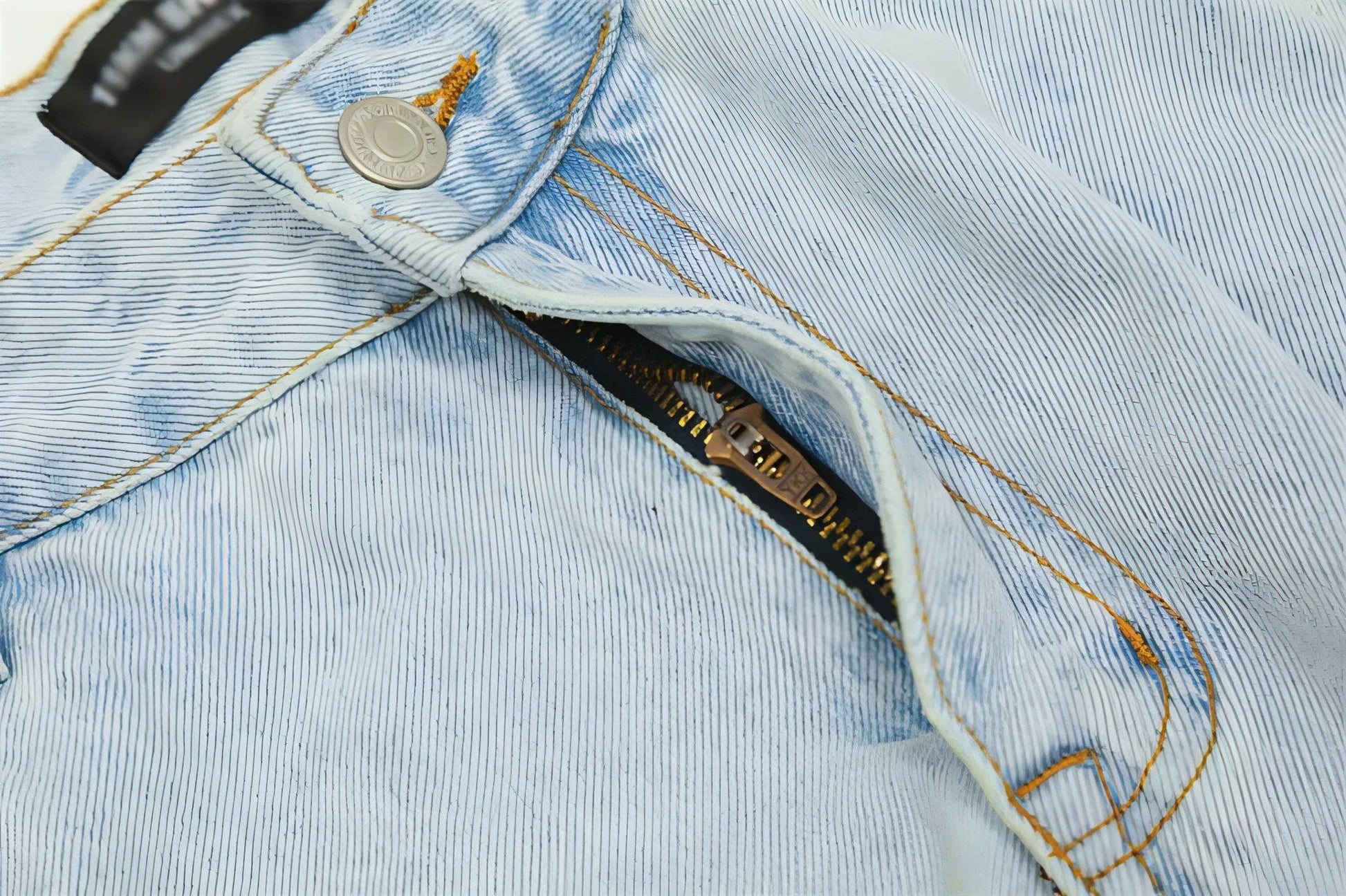 DenimDare™ Wash Light Color Cargo Jeans Men - Which Mark