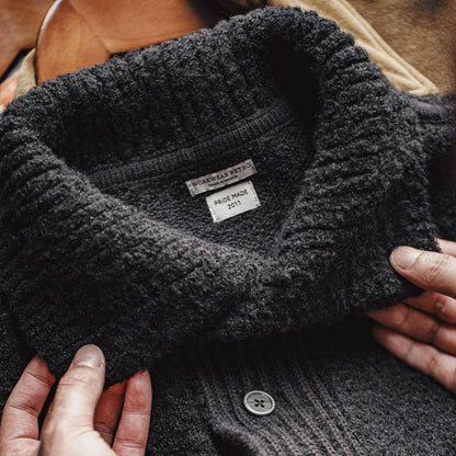 A.1 Lapel Thermal Head Cover Thick Sweater Men - Which Mark