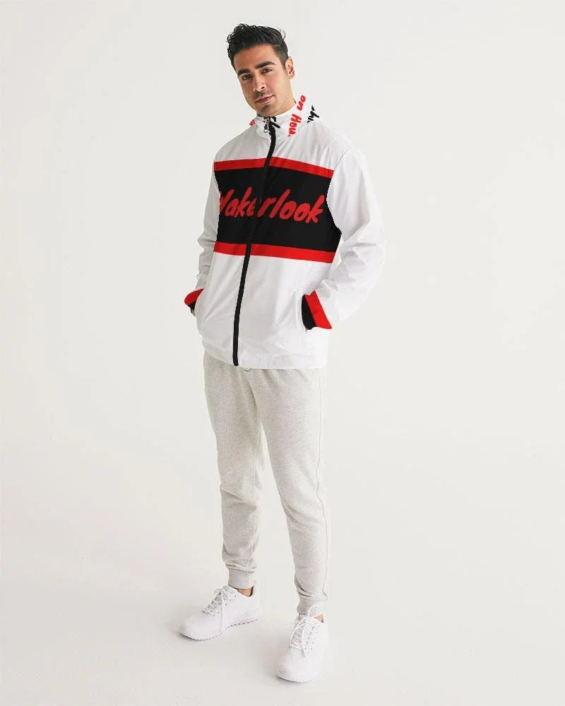 Wakerlook Men's Windbreaker Jacket - Which Mark