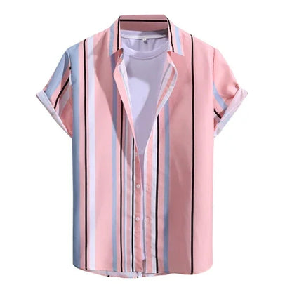 Casual Men DressShirt Stripes - Which Mark