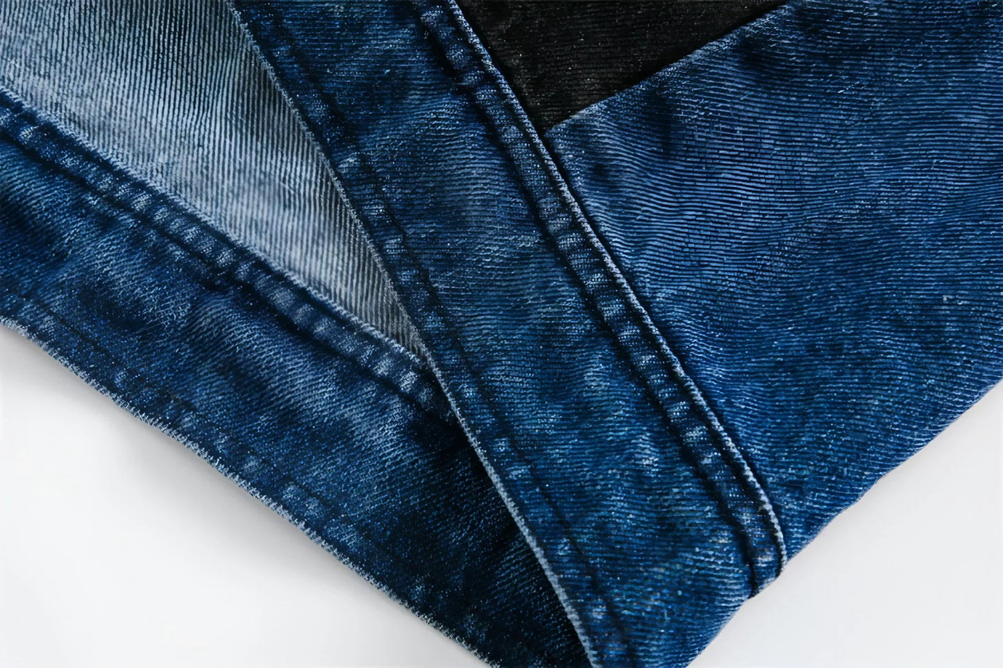 Side Stripe Stitching Loose Denim Jacket Men And Women European And - Which Mark