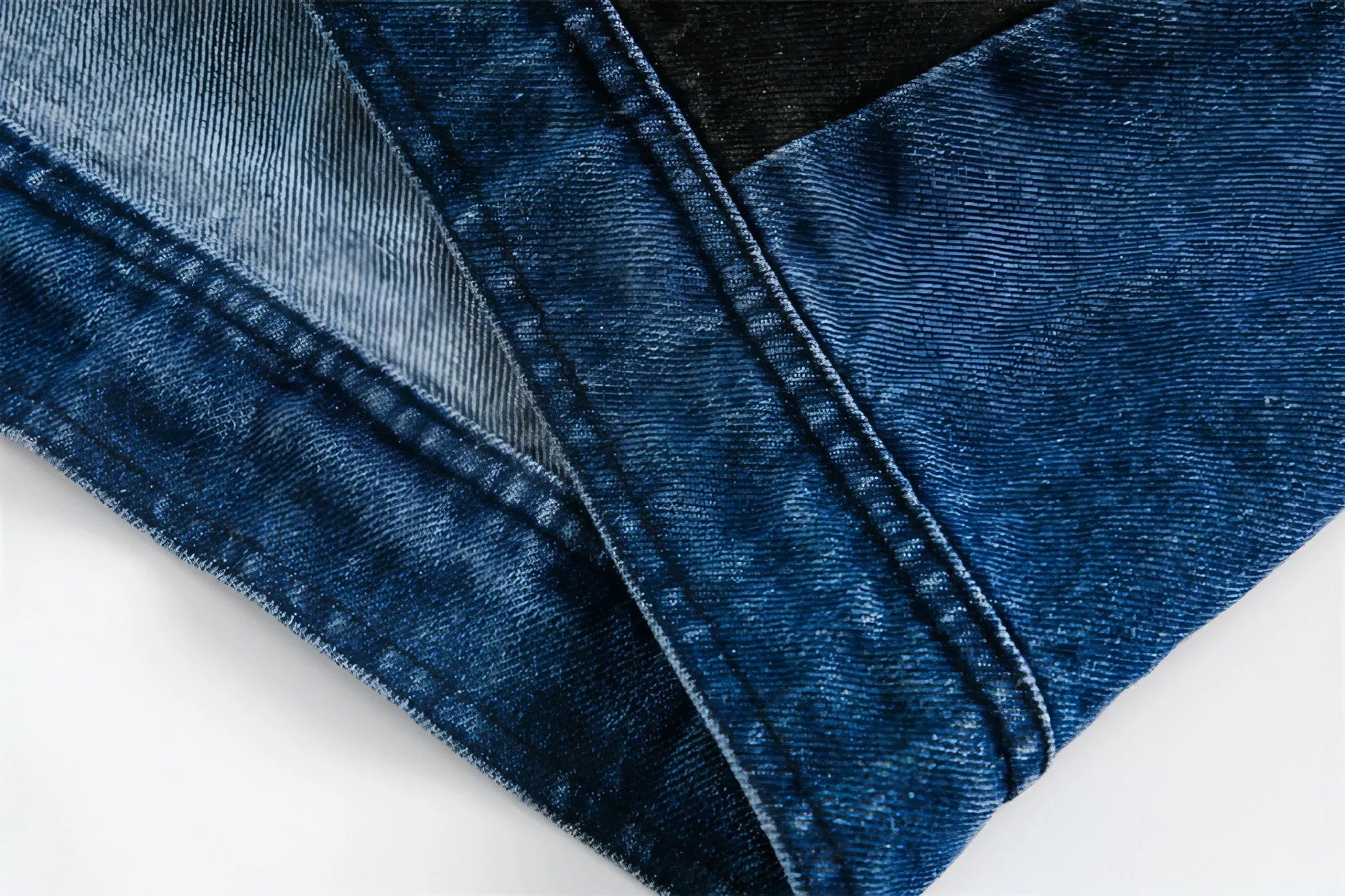 Side Stripe Stitching Loose Denim Jacket Men And Women European And - Which Mark