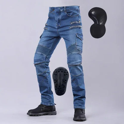 UrbanEase™ Motorcycle Riding Jeans Motorcycle Men - Which Mark