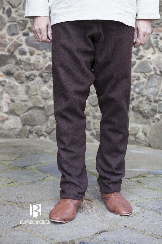 Wool Thorsberg Pants Fenris Brown - Which Mark