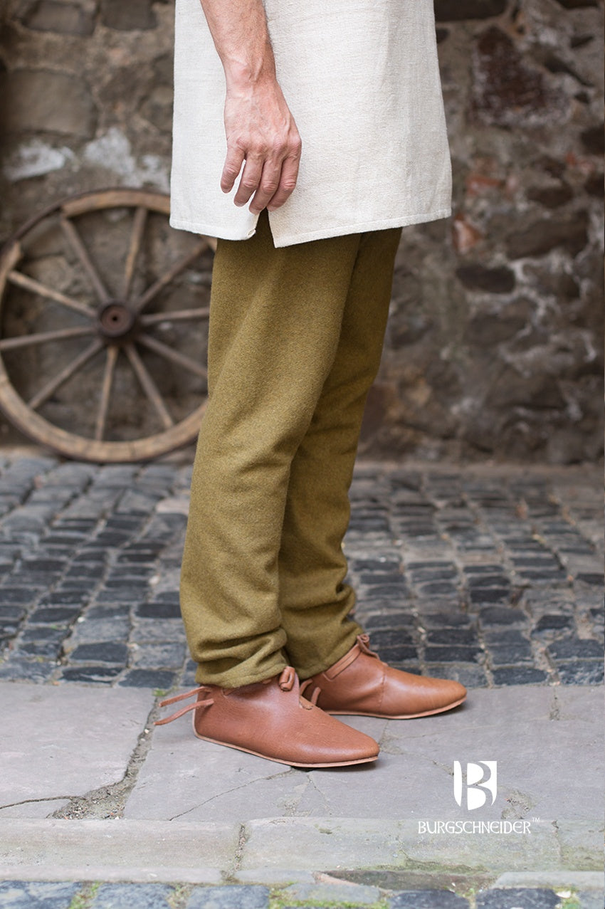 Wool Thorsberg Pants Fenris Autumn Green - Which Mark