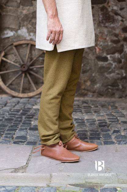 Wool Thorsberg Pants Fenris Autumn Green - Which Mark