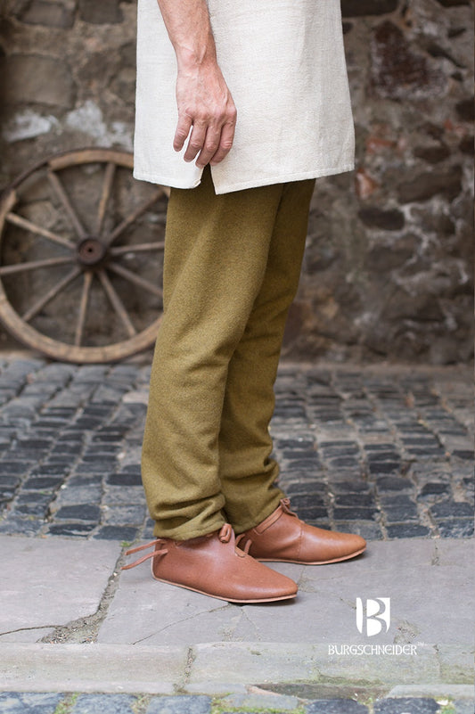 Wool Thorsberg Pants Fenris Autumn Green - Which Mark