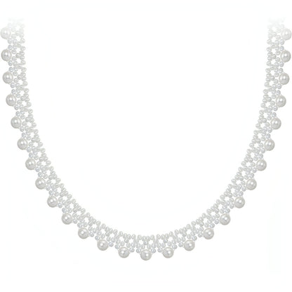 LuxeJewels™ – South Sea Pearl Necklace with 18K Gold Accent - Which Mark