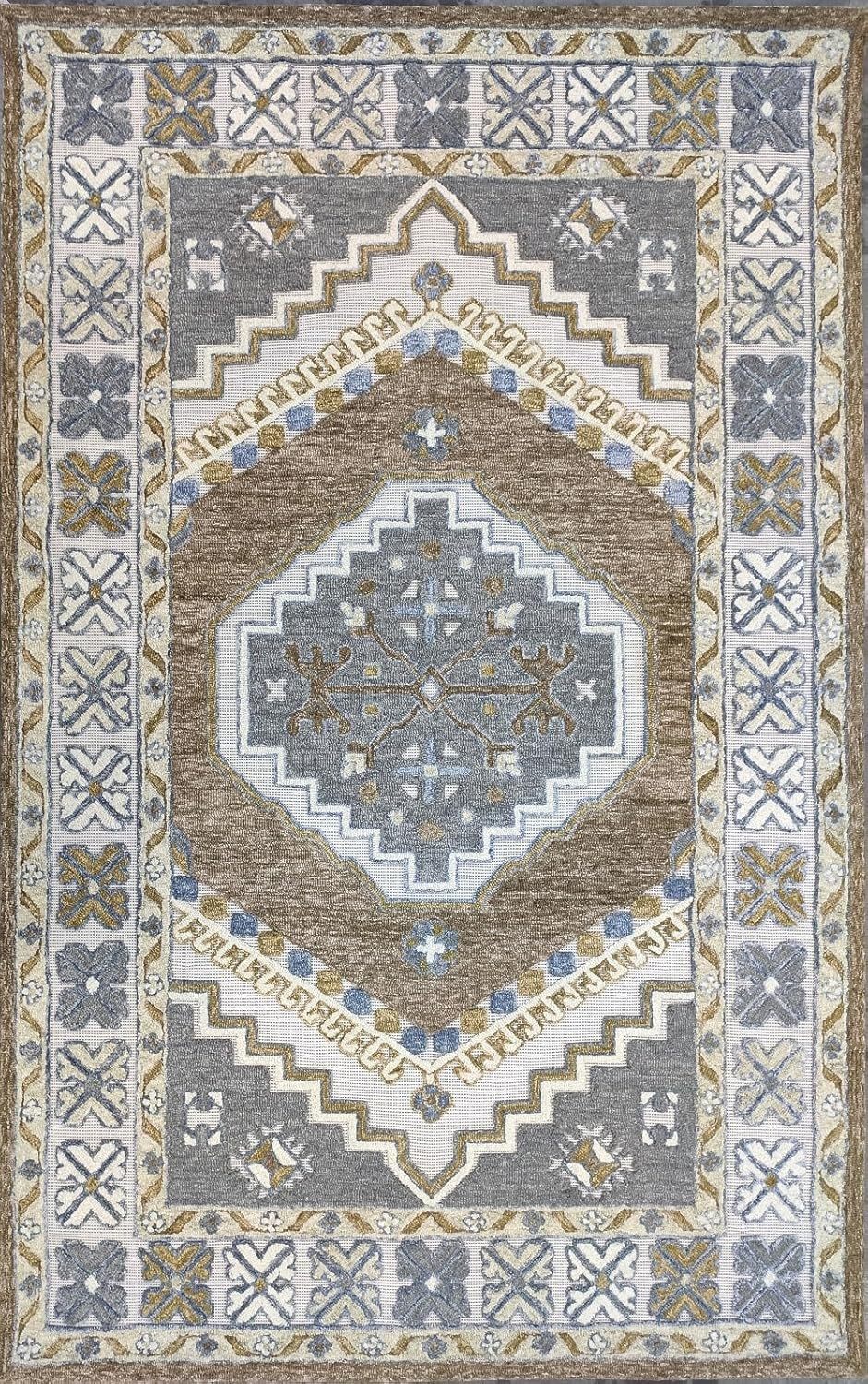 Kilims Rectangular Wool Matarial with Soft and 100% Imported Woolen - Which Mark
