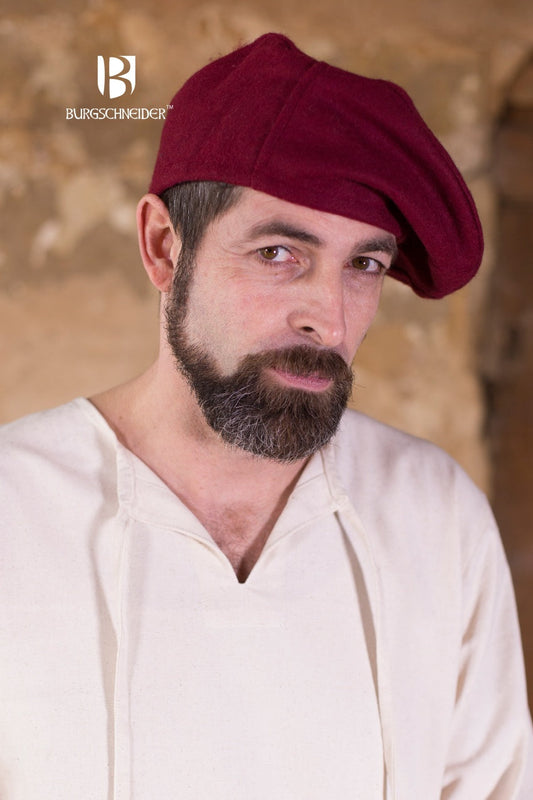 Wool Beret Harald Red - Which Mark