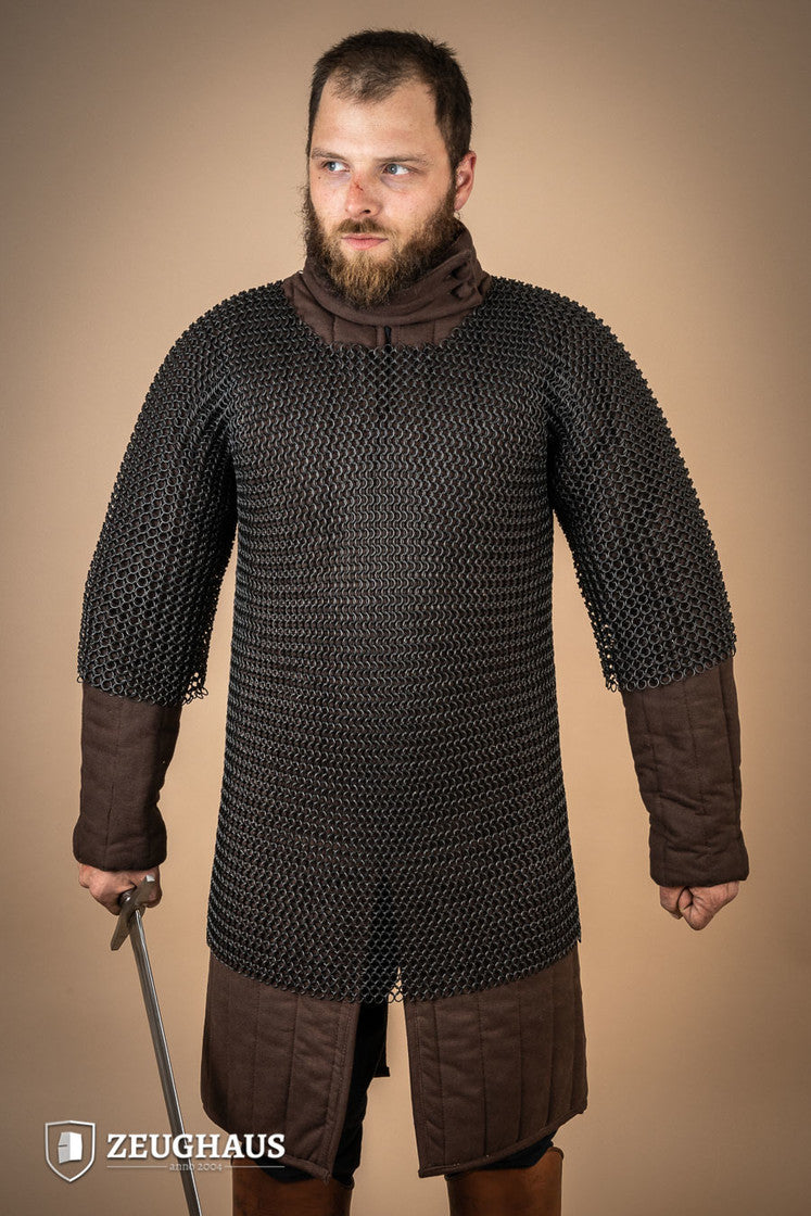 Chainmail Haubergeon Roundring 10mm Burnished - Which Mark