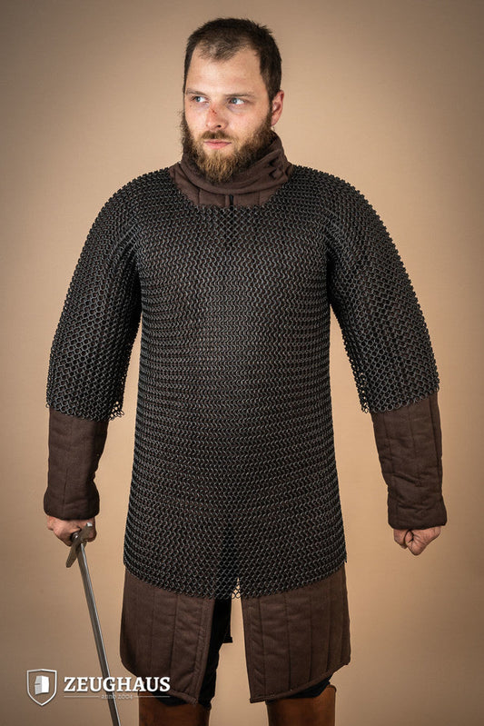 Chainmail Haubergeon Roundring 10mm Burnished - Which Mark