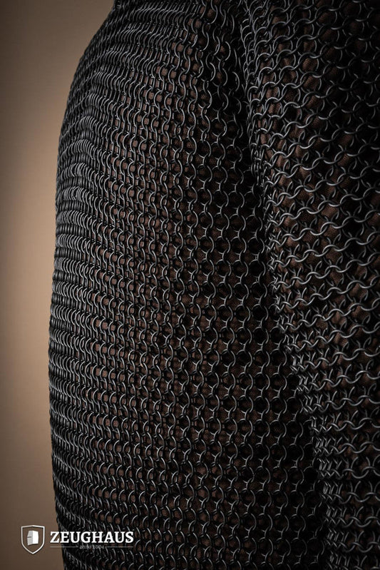 Chainmail Haubergeon Roundring 10mm Burnished - Which Mark
