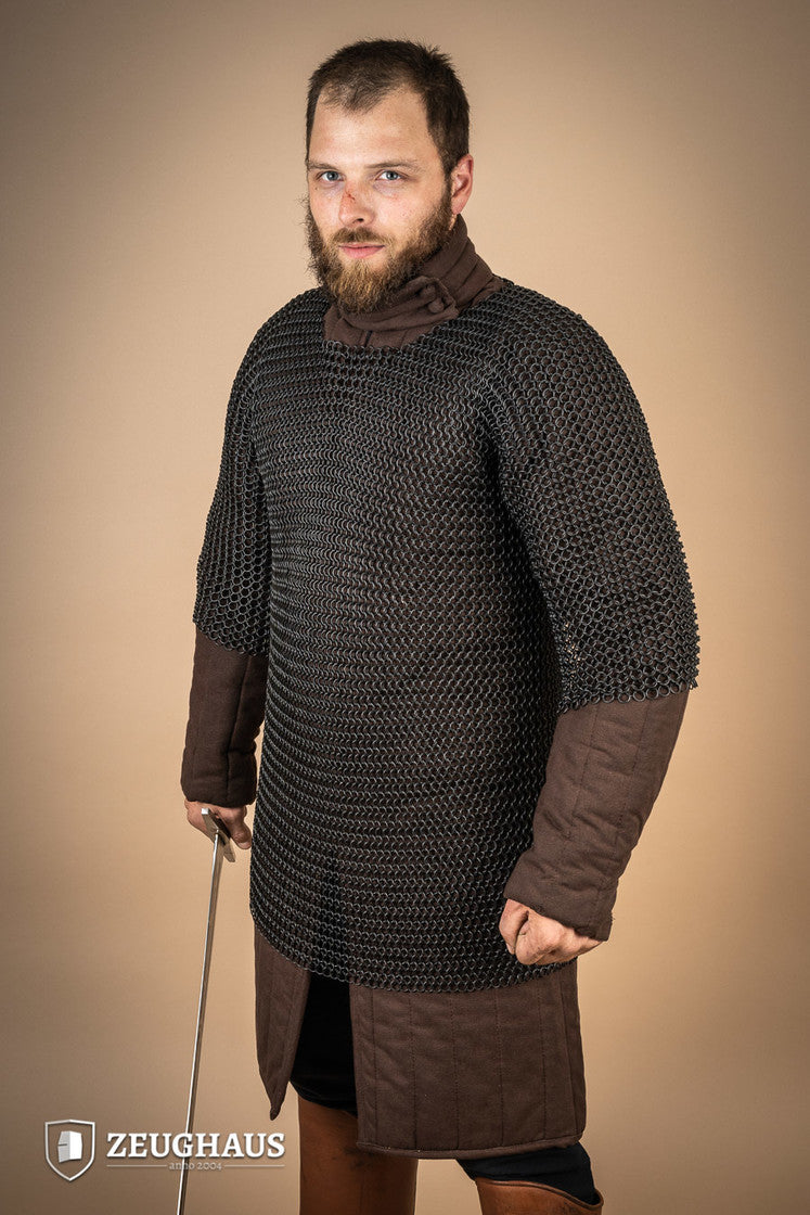 Chainmail Haubergeon Roundring 10mm Burnished - Which Mark